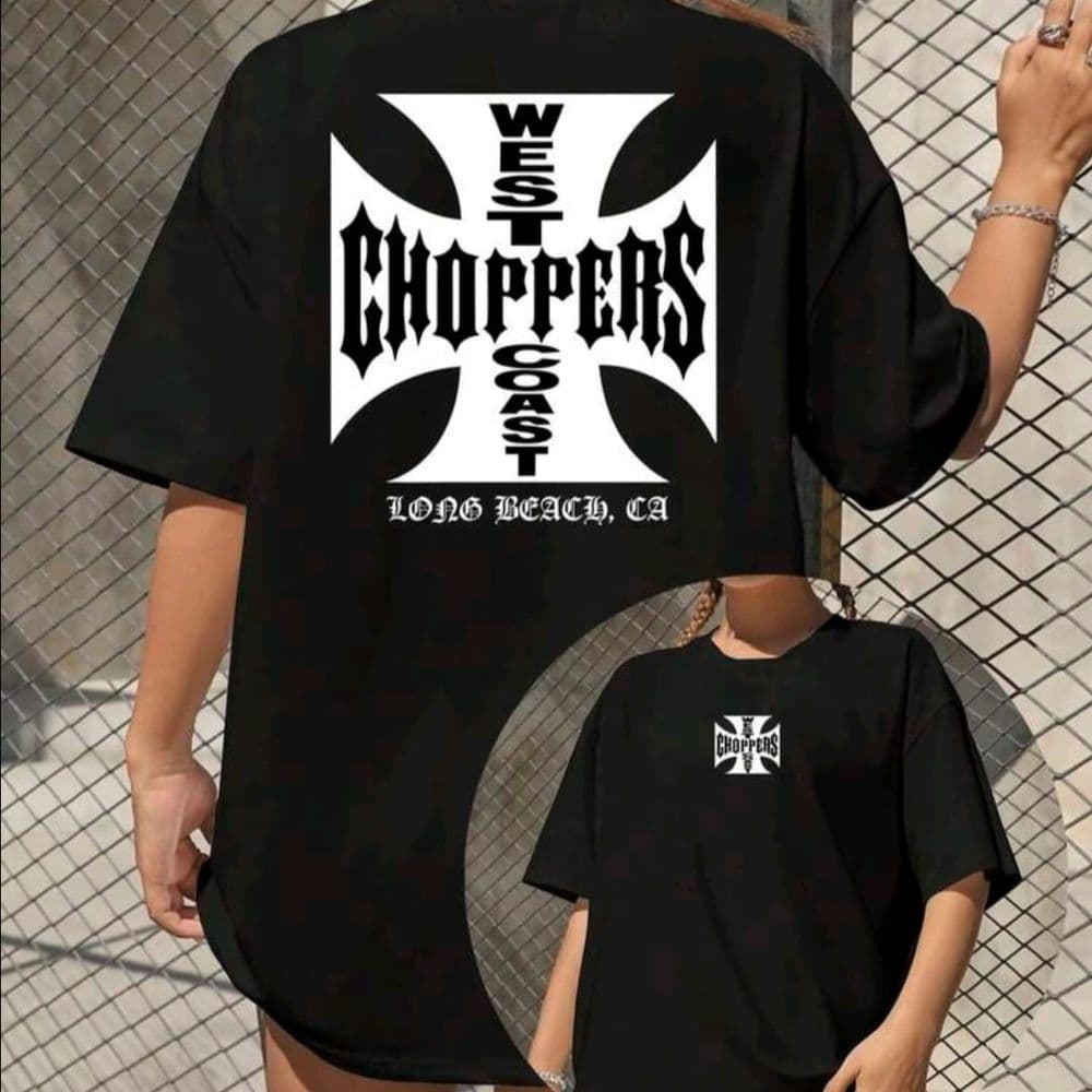 CAMISETA NEGRA OVERSIZE UNISEX TALLE G2