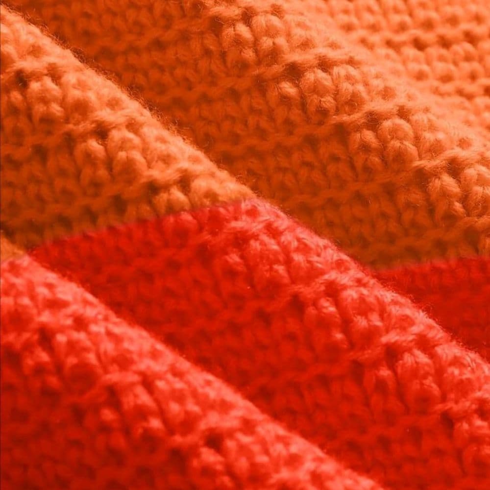 TOP TEJIDO NARANJA TALLE P