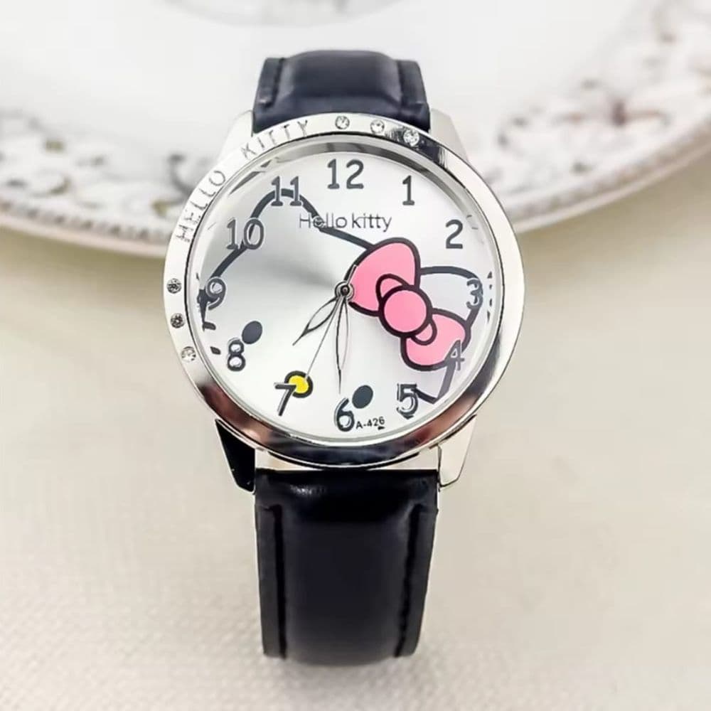 RELOJ SANRIO HELLO KITTY CUERO