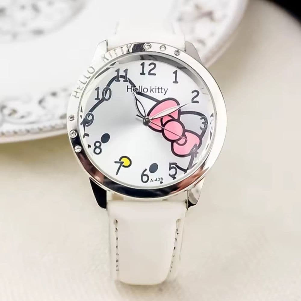 RELOJ SANRIO HELLO KITTY CUERO