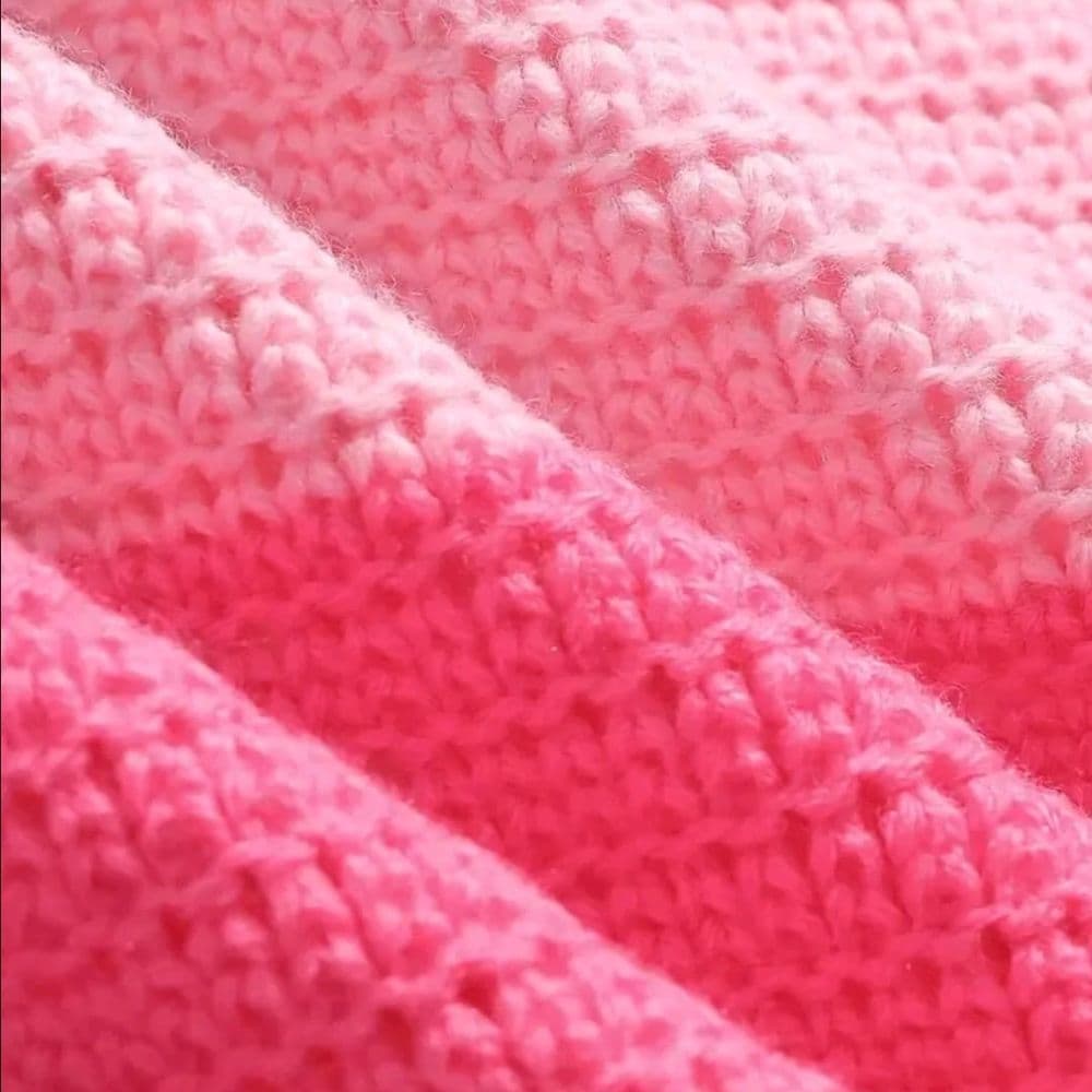 TOP TEJIDO ROSA TALLE G