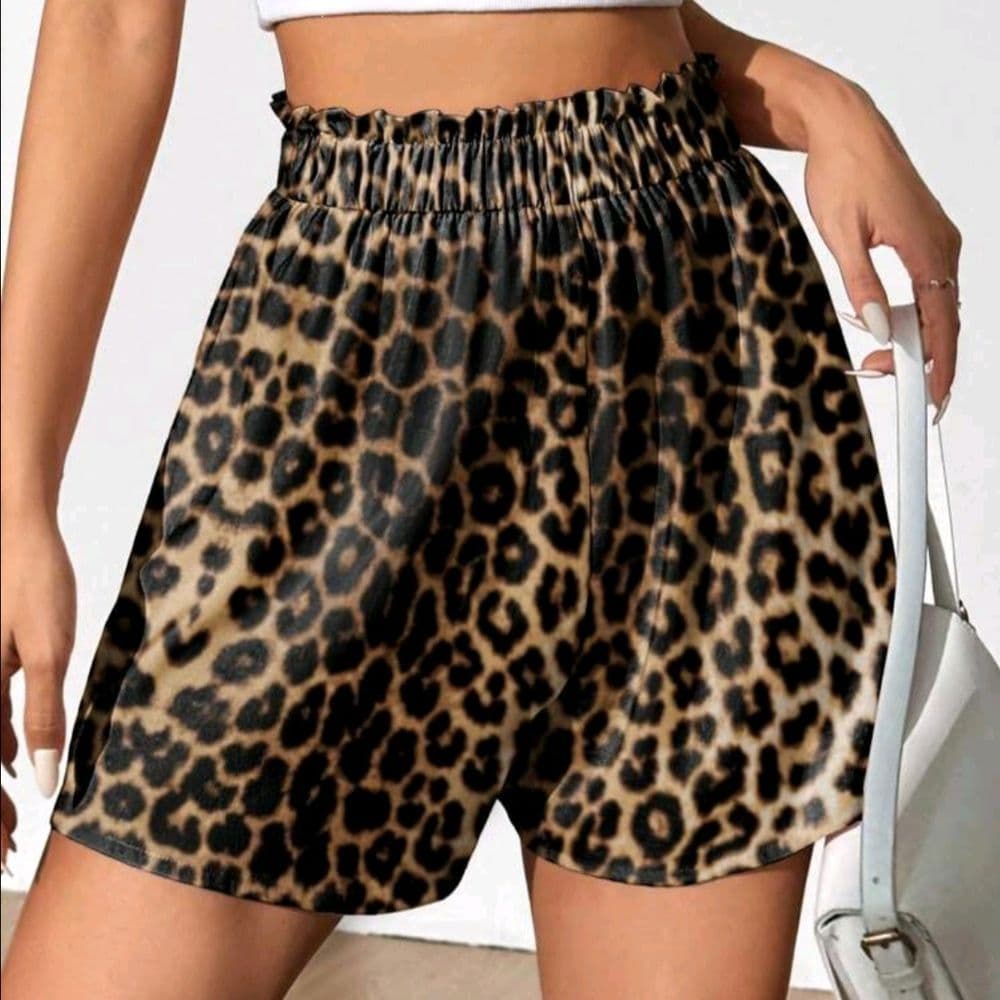 Short leopardo TALLE XL