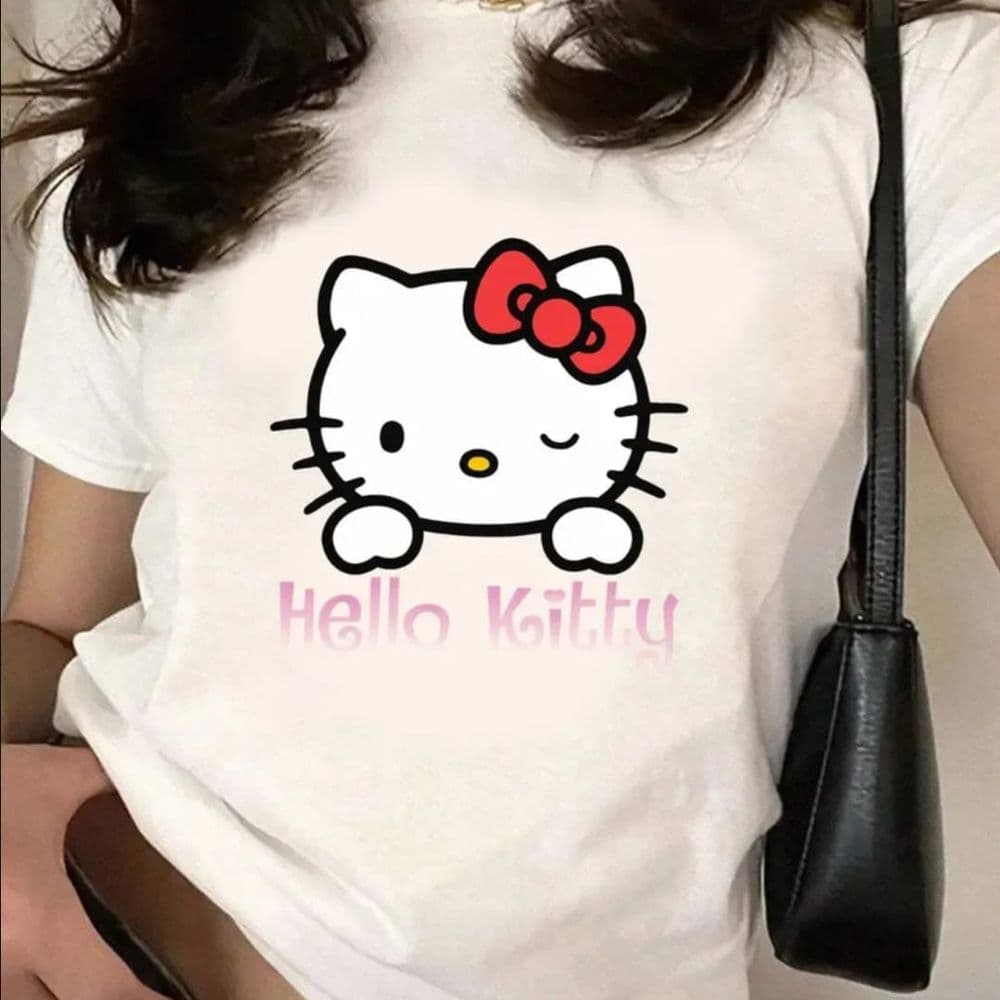 CAMISETA HELLO KITTY BLANCO TALLE M
